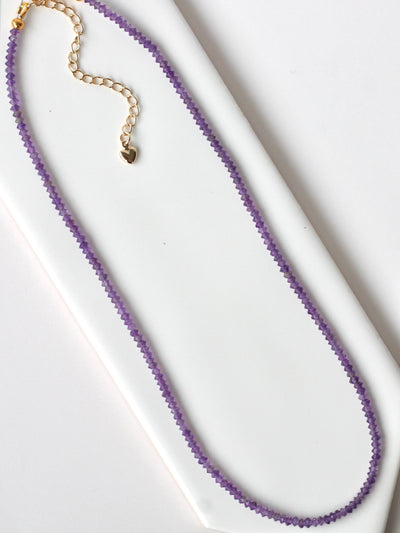 Amethyst necklace