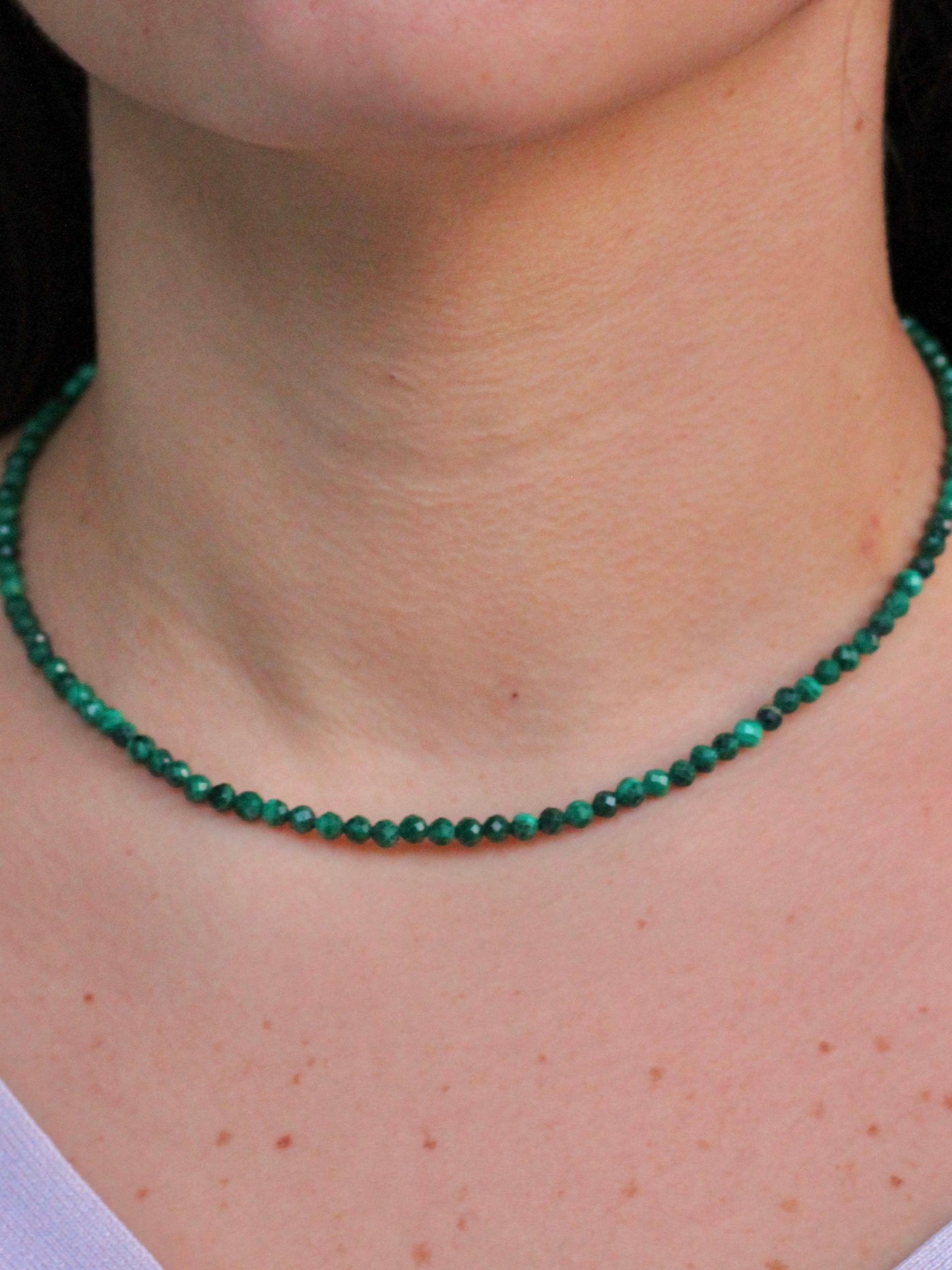 Malachite necklace