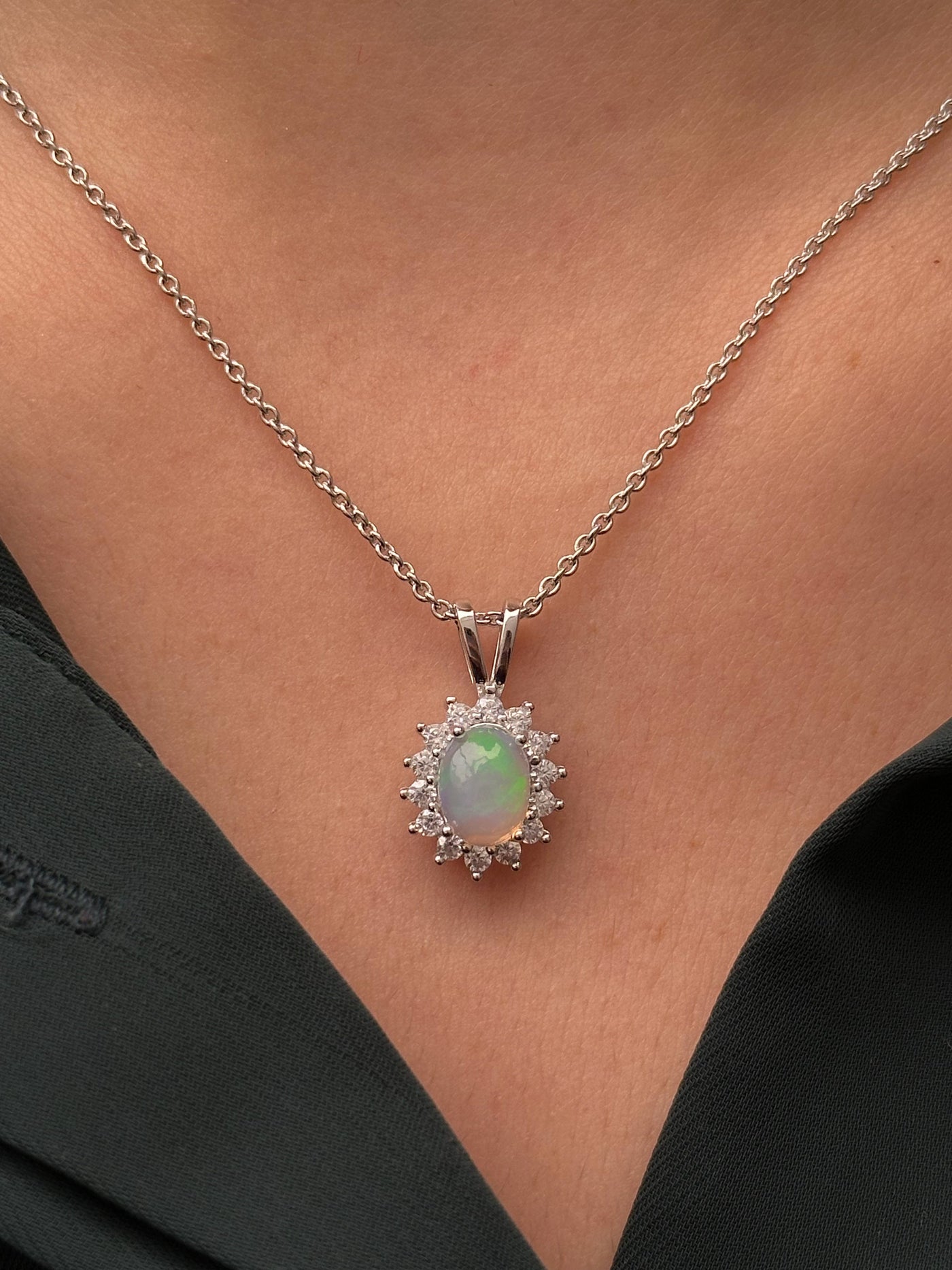 Opal necklace