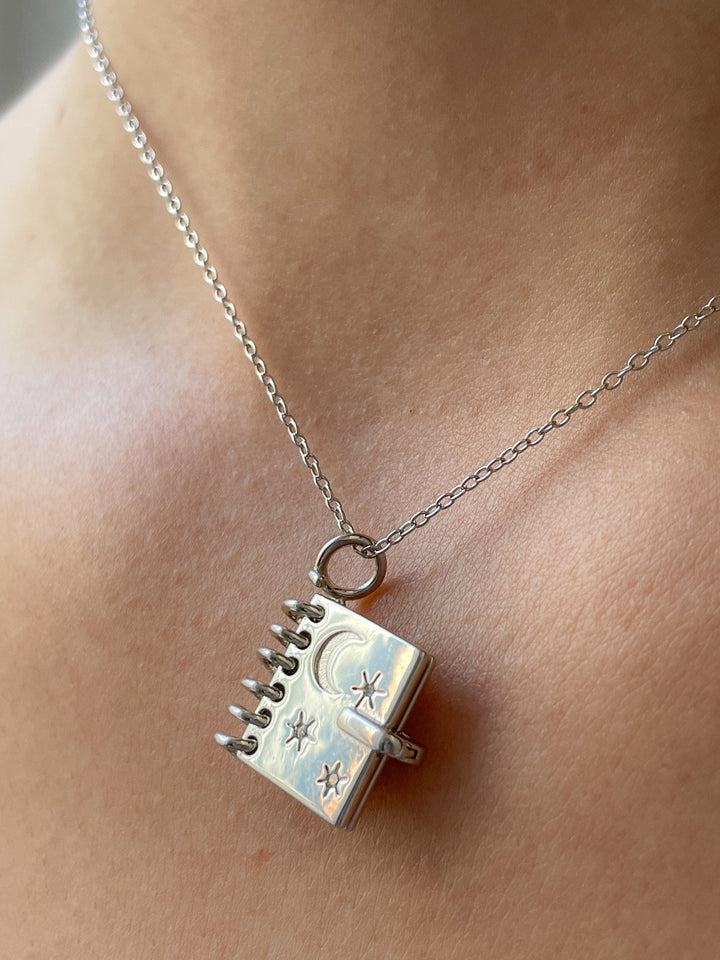 Moon and back necklace Serendipity